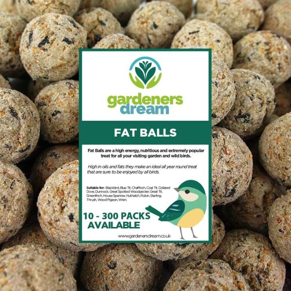 GardenersDream Suet Fat Balls | Premium Garden Wild Bird Food | Enhanced Year-Round Formula | Naturally Blended, High in Energy & Protein-Rich Feed | Full of Nutritious Fat Fibre & Moisture (10 Pack) - Image 3