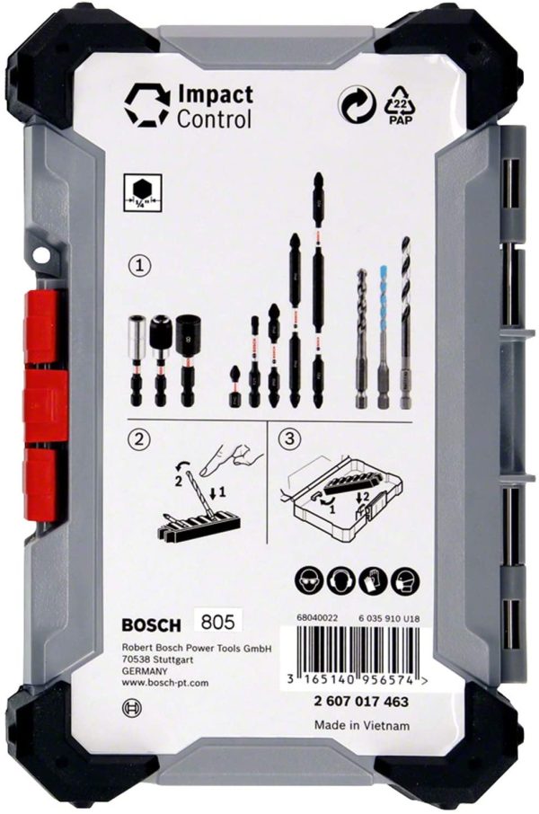 Professional 2607017463 35-Piece Drill Bit Set (Pick and Click, Accessories for Impact Drivers, with Bits and Universal Holder) - Amazon Exclusive - Image 4