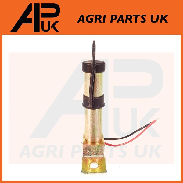 Rotating Flashing Amber Beacon Mount Flexible DIN Pole Tractor Mounting Light - Image 3