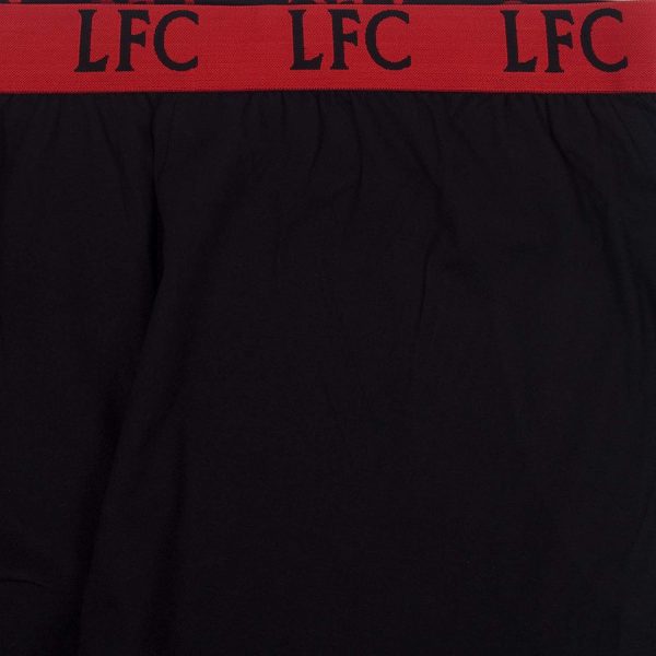 Liverpool FC Mens Pyjamas Short Loungewear Official Football Gift - Image 4