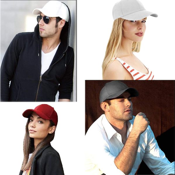 Interstellar Fire Baseball Cap for Men Women - 100% Cotton Adjustable Plain Hat - Unisex One Size Sun Hat - Image 5