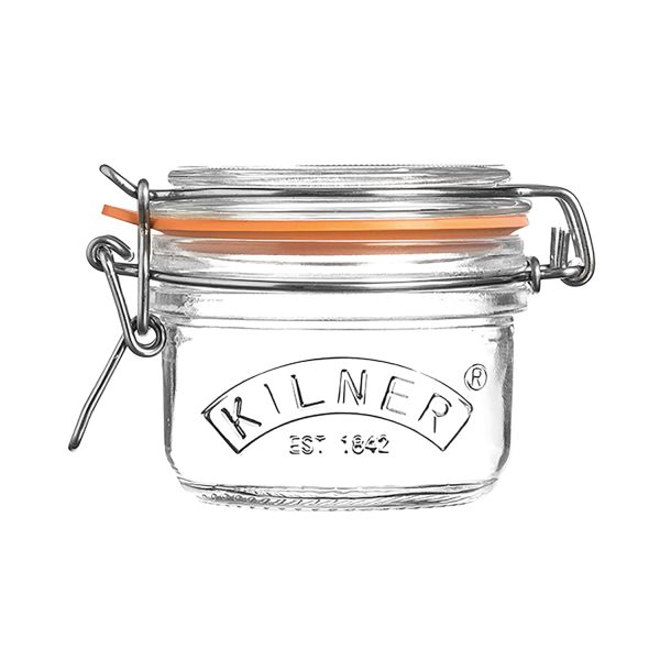 Kilner Clip Top Round Storage Jar, 0.125 Litre - Image 4