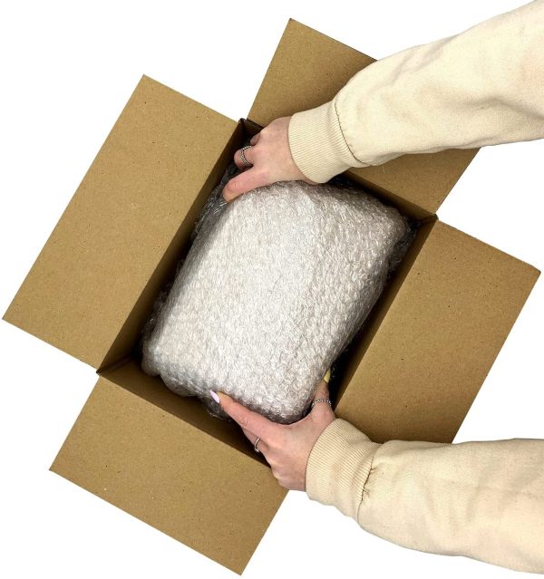 Large Roll of Quality Bubble Wrap 500mm x 100m - Small Bubbles | Strong and Great for House Moving, Removals and Storage SP500MM | Fast & Free UK Delivery