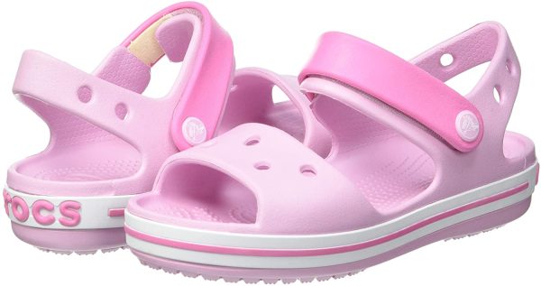 Crocs Unisex Kids Crocband Kids'' Sandal, Ballerina Pink, 4 UK Child - Image 4