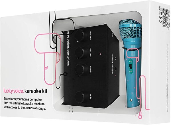 Lucky Voice Karaoke Machine - Home Singing Machine with Microphone that??s Perfect Fun for Adults, Kids and Families - Compatible with Mac, PC, iOS and Android Devices With Access to Over 9,000 Songs - Image 3