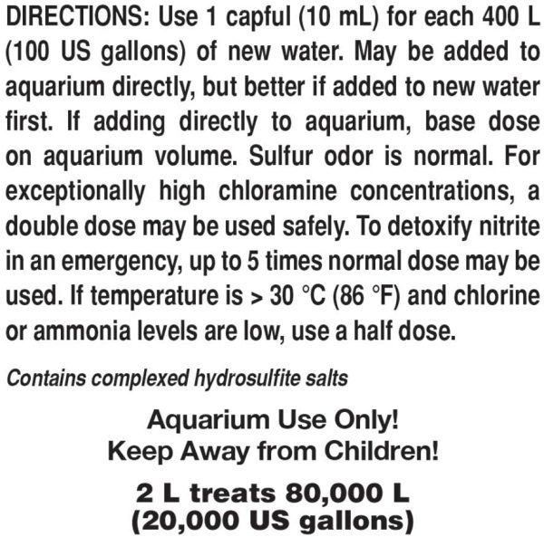 Seachem Prime Water Conditioner, 2 Litre - Image 8