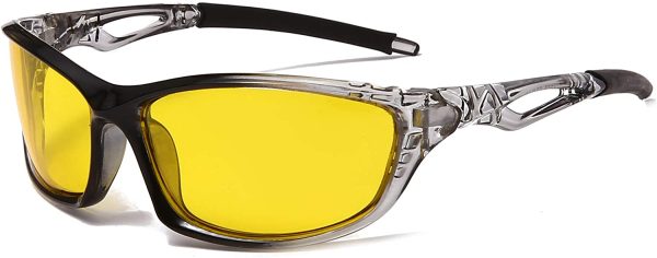 Polarized Sport Sunglasses Cycling Running Driving Men Women Night Vision - Image 6