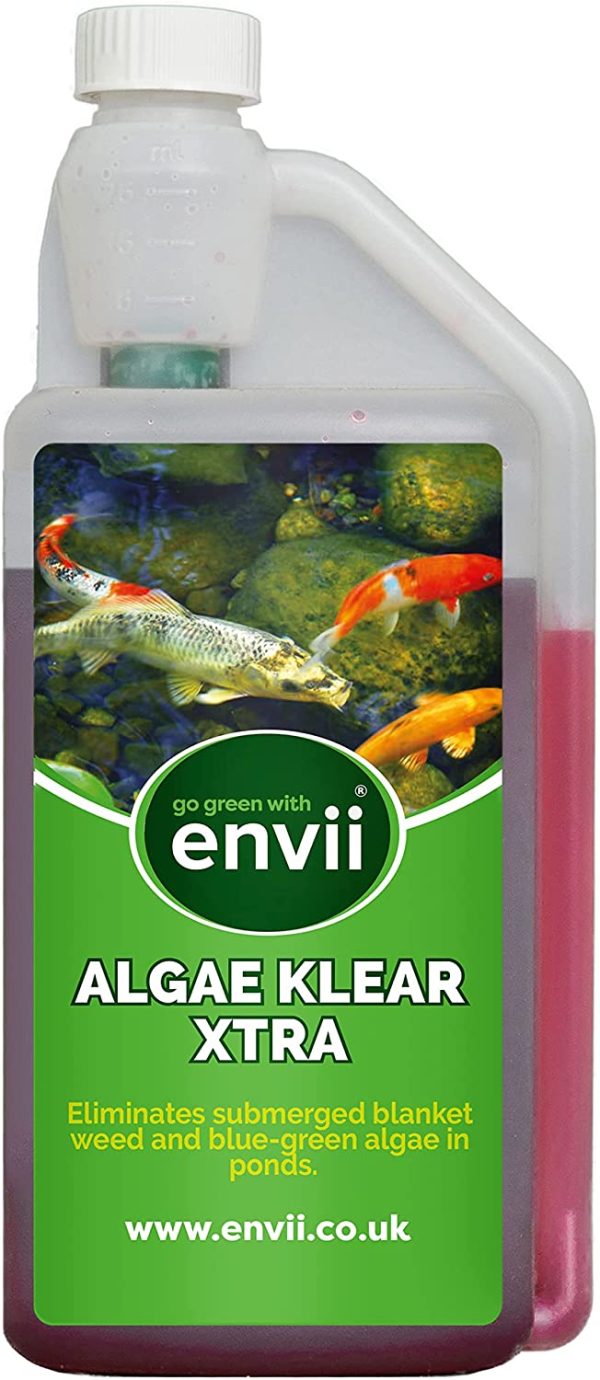 envii Algae Klear Xtra ?C Pond Algae Killer For Submerges Blanket Weed and String Algae (1L) - Image 3