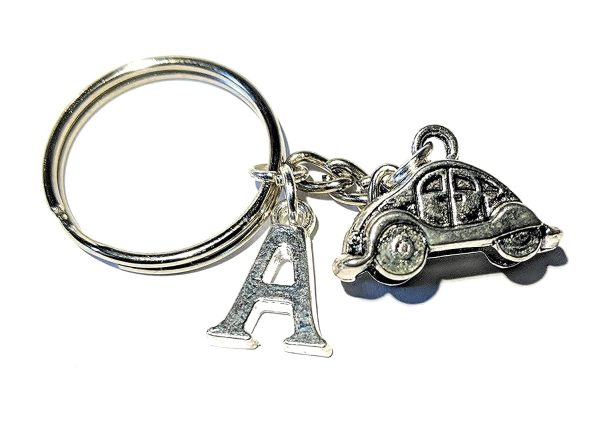 Handmade Congratulations You Passed Your Driving Test! Little Car Keyring/Handbag Charm First Car Driving Instructor Gift. Personalised Gift Card Included. Gift Boxed.