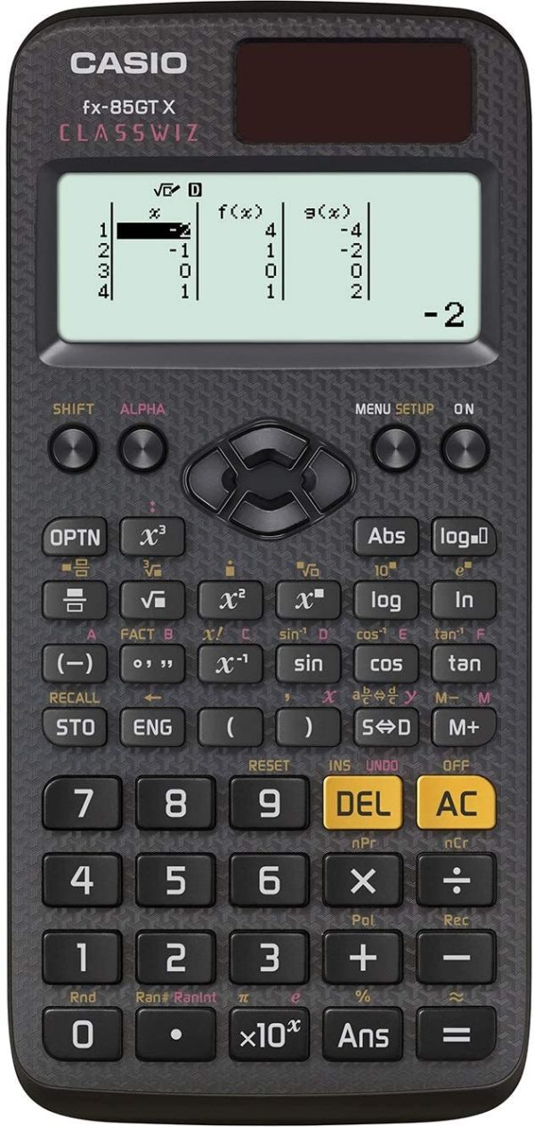 Casio fx-85GTX Scientific Calculator, Black - Image 2