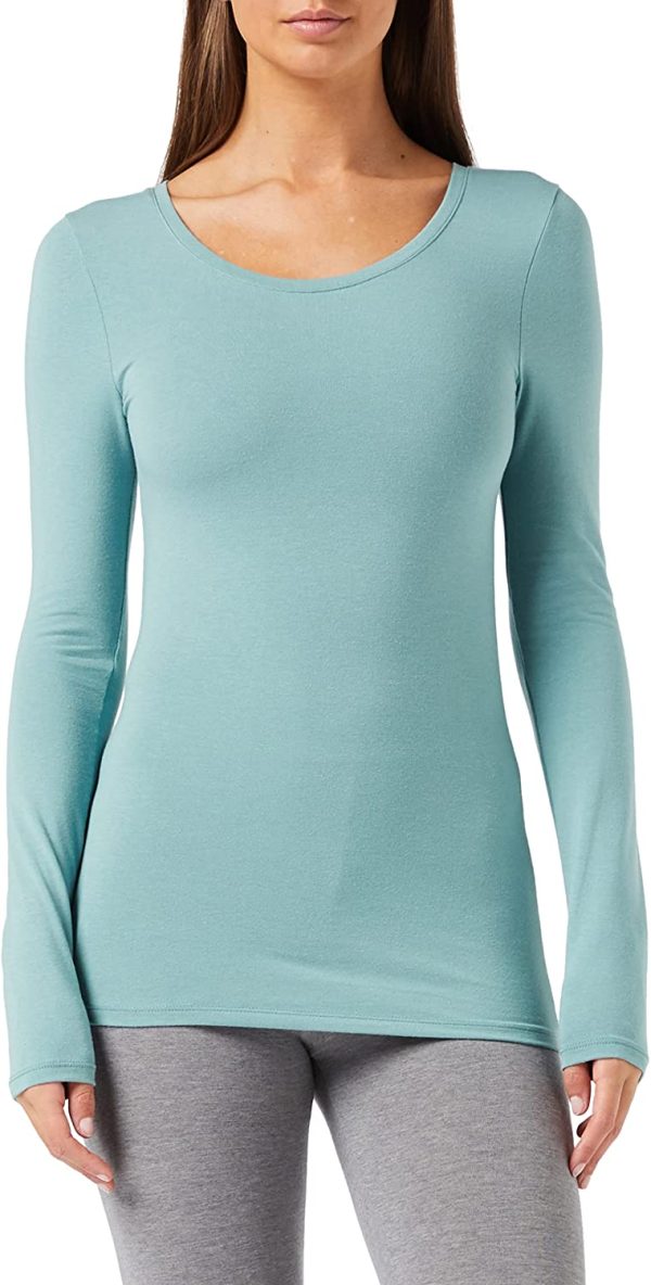 Iris & Lilly Women's Heatgen Long-Sleeved Thermal Top