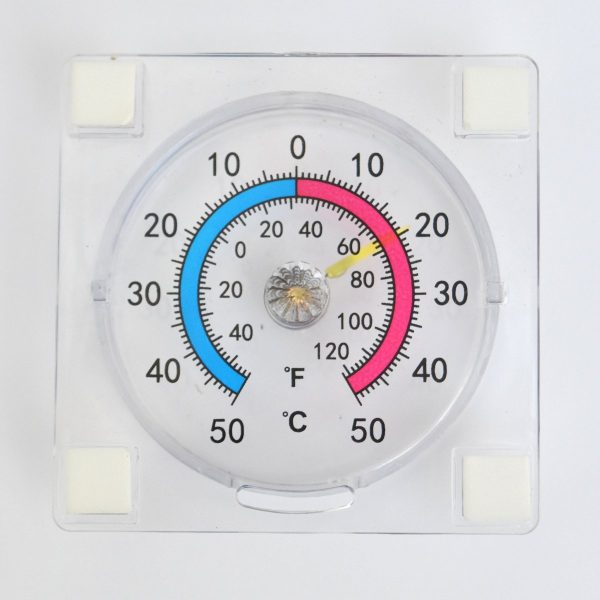 Dial / analogue stick on Window thermometer - read outside temperature from inside house -60 to +120 Fahrenheit and -50 to +50 Centigrade - Image 6