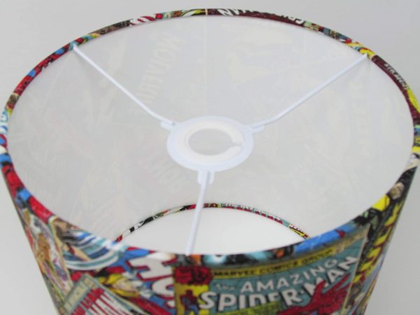 Marvel Comic Book Super Drum Lampshade - Image 2