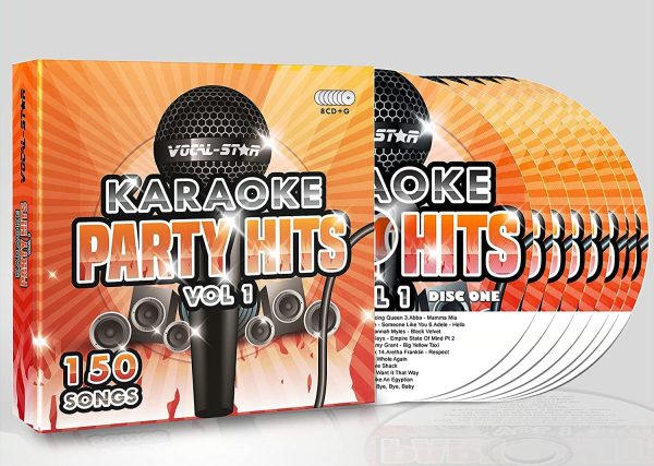 Karaoke Party Hits CDG CD+G Disc Set - 150 Songs on 8 Discs Including The Best Ever Karaoke Tracks Of All Time (Adele, Ed Sheeran, Coldplay, Abba, Beatles, Frank Sinatra, One Direction and much more) - Image 2