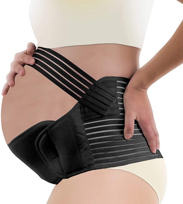 MDHAND Pregnancy Support Belt, 3 in 1 Maternity Belt Lumbar Back Support Waist Maternity Belly Bands & Support, Relieve Back Hip - Image 6