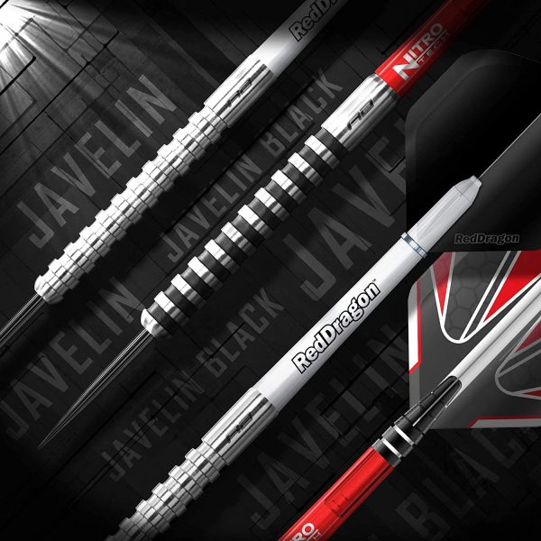 RED DRAGON Javelin Series: , 22g, 24g Tungsten Darts Set with Flights and Stems - Image 4