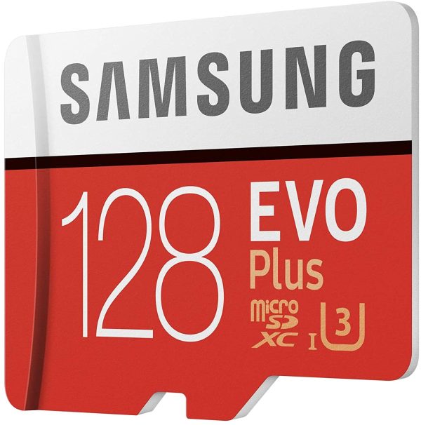 Evo plus 128GB Micro SD SDXC Class 10 memory card U3 100MB/S (MB-MC128HA APC)