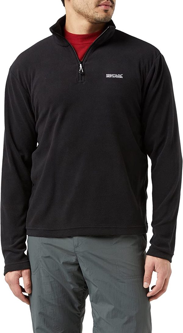 Regatta Mens Thompson Lightweight 1/2 Zip Fleece Pullover - Image 4