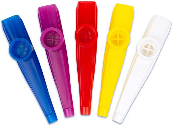 CASCHA Kazoo Red, made of durable material: plastic, effect instrument for joyful music-making - Image 4