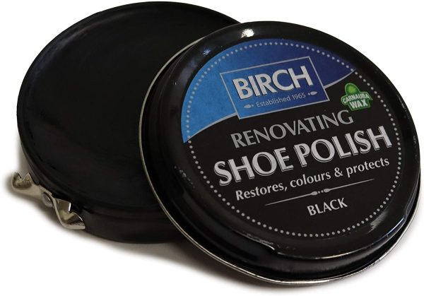 Charles Birch Premium Renovating Shoe Polish 50ml, High Pigment, Cleans Protects Shines inc Carnauba Wax, Lever Open Tin - Image 2