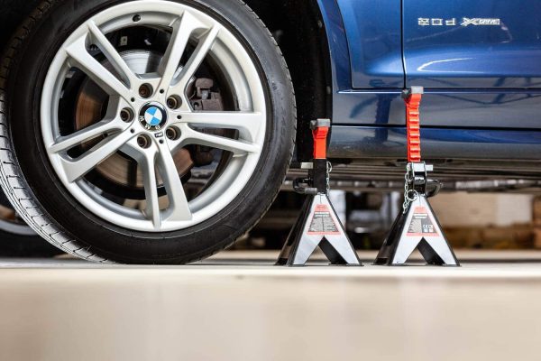 HEYNER Germany Premium Adjustable Heavy Duty Axle Jack Stands 3 tons 2 Pcs Set Car Van Lifting Tool Emergency - Image 6