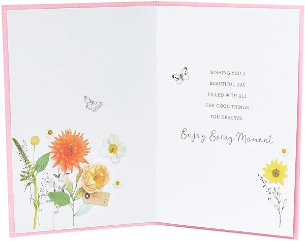 Birthday Card for Her - Female Birthday Card - Pretty Floral Design, 601354 - Image 5