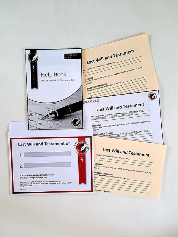 Last Will and Testament Kit 2022-23 UK, Super Value Edition, Simple to do, Allows up to Two People to Make Wills, Solicitor Approved. - Image 4