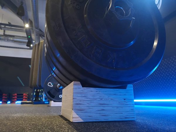 Deadlift weightlifting deficit blocks box pad strength platform - Image 2