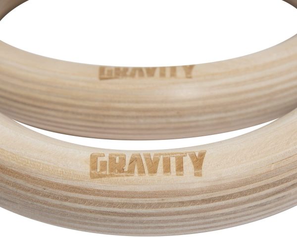 Gravity Fitness wooden Gymnastic Rings - Image 5