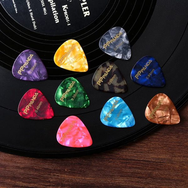 Guitar Picks 48pcs, PPpanda Guitar Plectrums For Your Electric, Acoustic, or Bass Guitar 0.46 0.58 0.71 0.84 0.96 1.2mm - Image 3