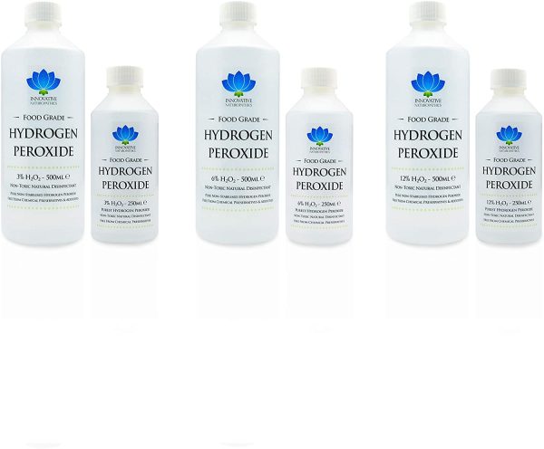 Food Grade Hydrogen Peroxide - Purest Grade 3% - 500ml - Unstabilized and Additive Free - 10 Vols - Image 4