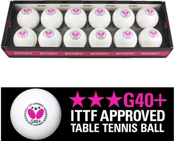 Butterfly G40+ 3 Star Table Tennis Balls - Image 5