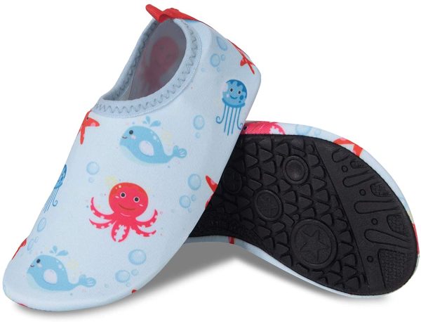 Kids Beach Shoes Swim Water Shoes Toddler Shoes Boys Girls Barefoot Aqua Socks for Children Pool Surfing Yoga Seaside Sport - Image 4