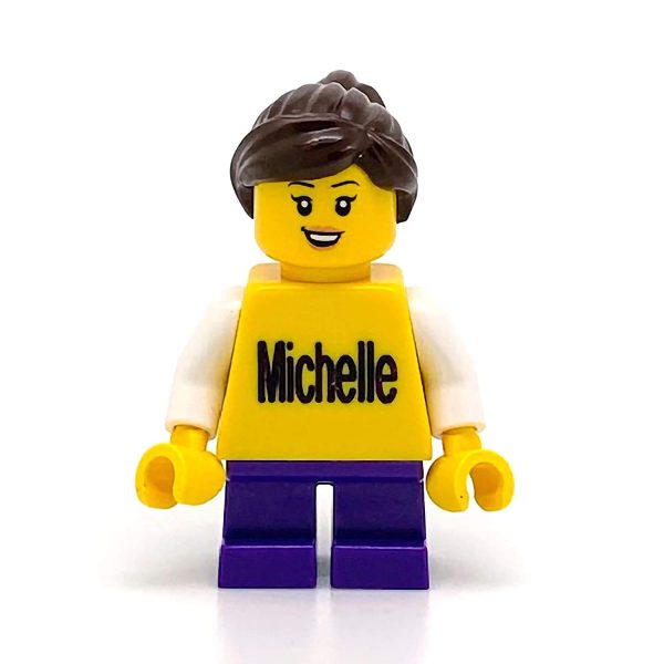 Personalised Mini Figure. Made using up-cycled Lego - Image 6