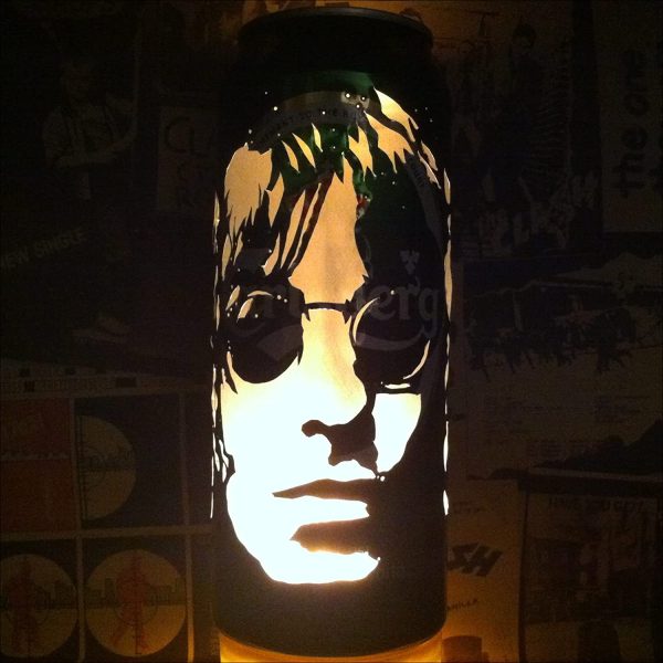 Liam Gallagher Beer Can Lantern! Oasis, As You Were, Pop Art Portrait Candle Lamp - Unique Gift! - Image 7