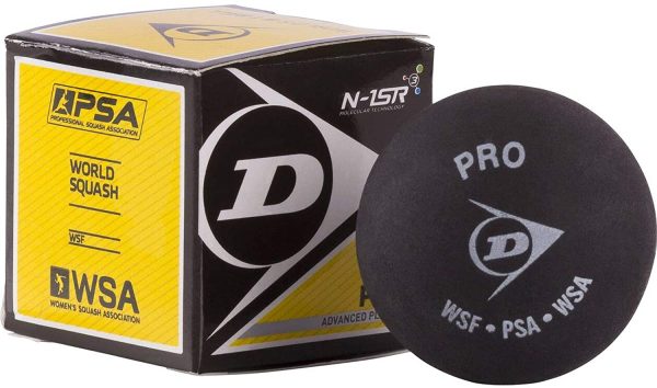 Pro Squash Ball Double Yellow Dot