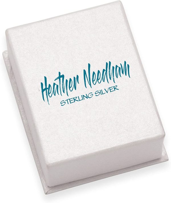 Heather Needham 2 PAIRS Sterling Silver TINY 2mm ball studs - Size: 2mm. Gift Boxed Silver Ball studs.NEW LOWER PRICE B41HN/5180x2 - Image 2