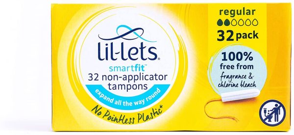 Lil-Lets SmartFit Regular Non-Applicator Tampons - pack of 32 - Image 3