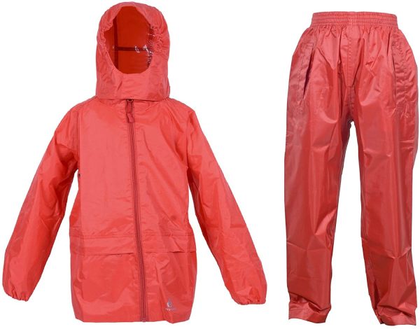 DRY KIDS Waterproof Suit - Comprising of Waterproof Packaway Jacket and Waterproof Over Trousers - Image 5