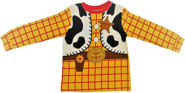 Boys Toy Story Buzz Lightyear Or Woody Dressing Up Pyjamas 18-24m 2-3y 3-4y 4-5y 5-6y - Image 7