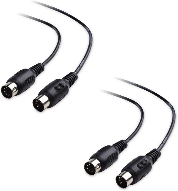 Cable Matters 2-Pack 5 Pin DIN MIDI Cable, 5 Pin MIDI Cable - 1.8m - Image 4