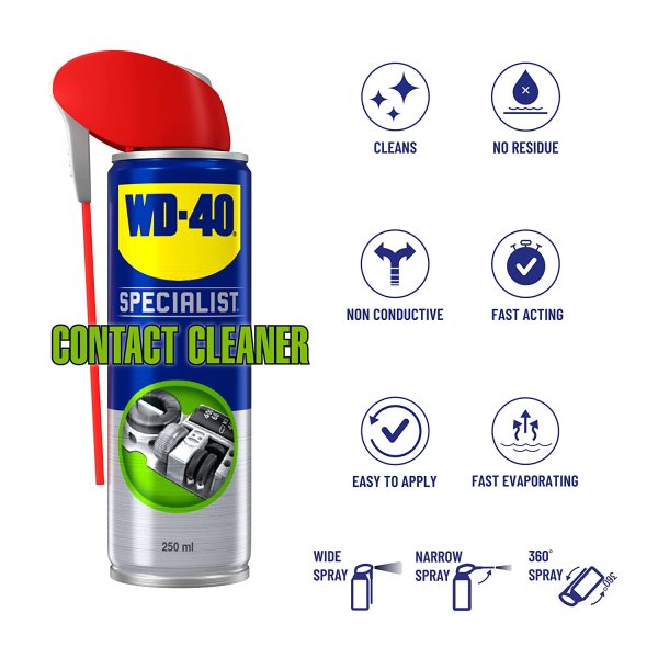 WD-40 44716 Specialist Fast Drying Contact Cleaner 250ml