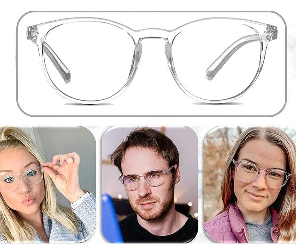 Blue Light Blocking Glasses(2-Pack )for Anti Headache and Eyes Strain Super Light Weight Computer Gaming Glasses Fashion Accessories??Unisex for Women Mother Girl and Men Father BOY blue light glasses - Image 3