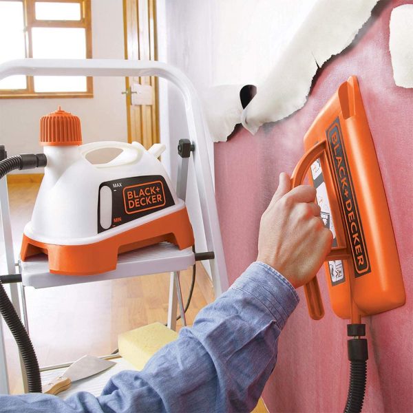 BLACK+DECKER 2400 W Wallpaper Steamer Stripper with Pad, Removes Vinyl, Multi-Layered, Painted and Textured coatings, KX3300T-GB - Image 2