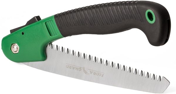 Folding Hand Saw, Camping/Pruning Saw with Rugged 7" Professional Folding Saw(Green) - Image 3