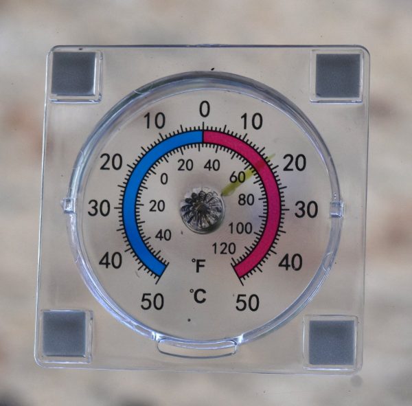 Dial / analogue stick on Window thermometer - read outside temperature from inside house -60 to +120 Fahrenheit and -50 to +50 Centigrade - Image 5