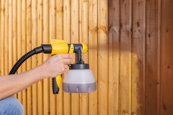 Fence & Decking Paint Sprayer for fences, sheds, decking or garden furniture, covers 5 m2 in 9 min, 1400 ml capacity, 460 W, 1.8 m hose - Image 7