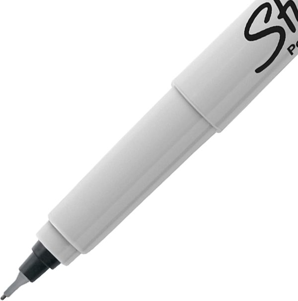 Permanent Markers | Ultra-Fine Point | Black | 2 Count - Image 5