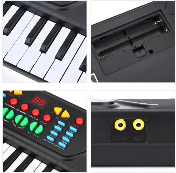 Piano for Kids,37 Key Piano Keyboard Multi-function Electronic Keyboard Piano Play Piano Organ with Microphone Educational Toy with Microphone for Toddlers Kids Children Beginners - Image 5