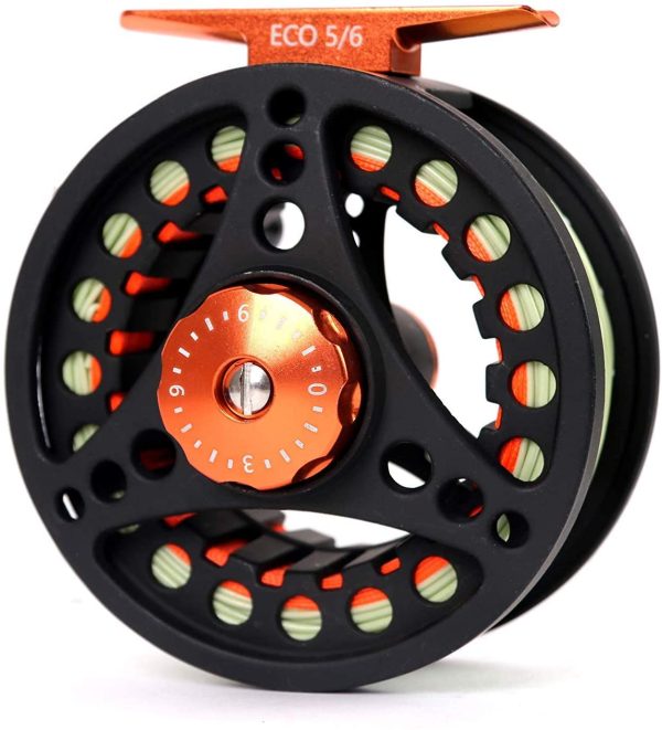 MAXIMUMCATCH Maxcatch ECO Fly Reel Large Arbor with Diecast Aluminum Body Fly Fishing Reel(3/4wt 5/6wt 7/8wt) - Image 6